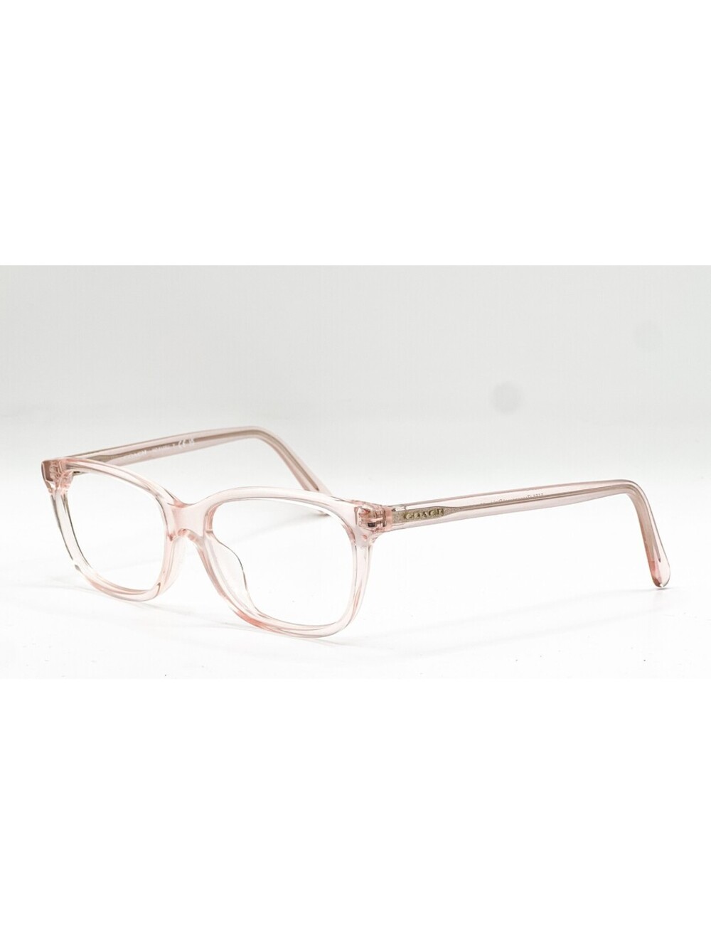 Coach Hc 6139U 5556 Transparent Pink Authentic Eyeglasses 53-15-140